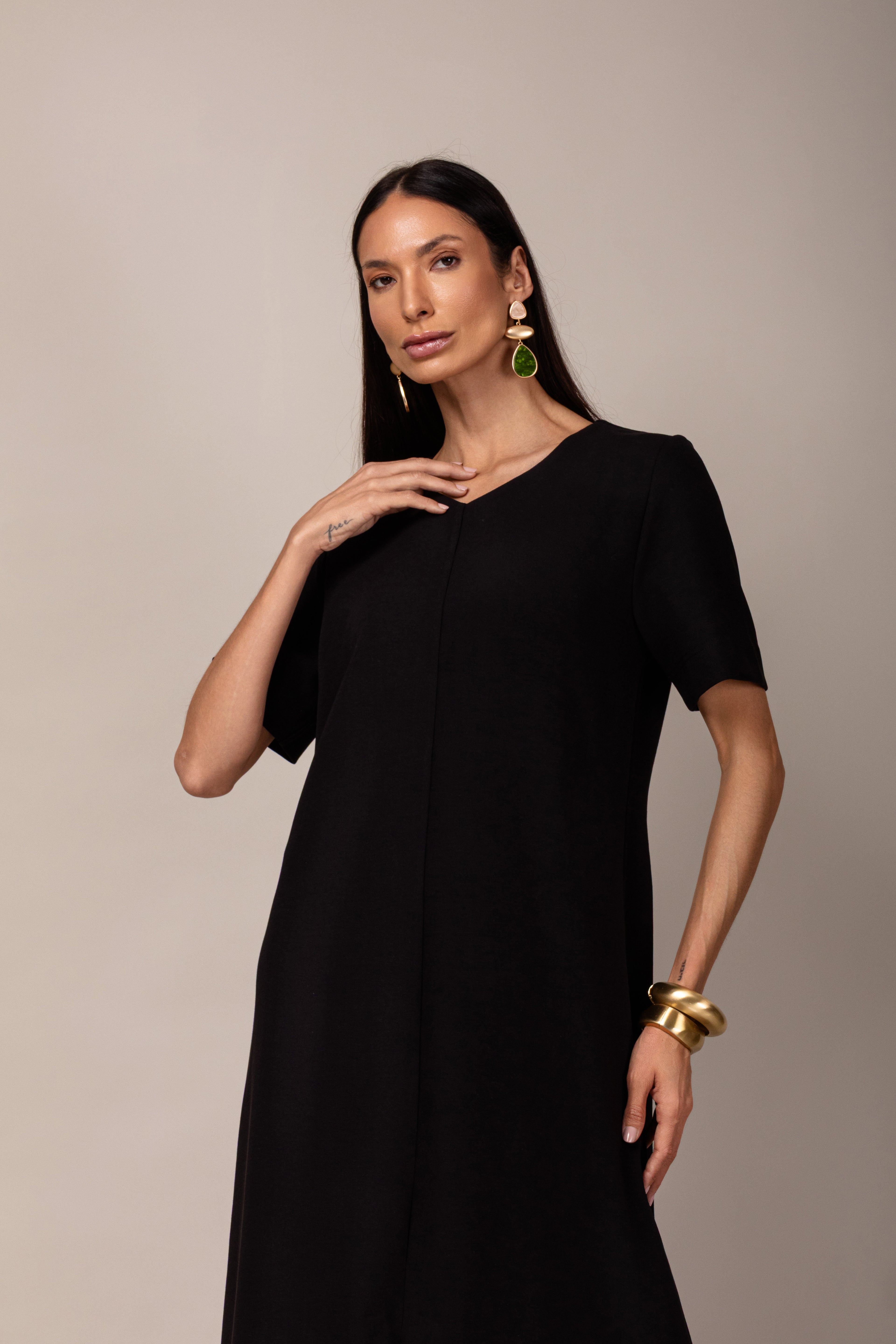 Max vestido em malha