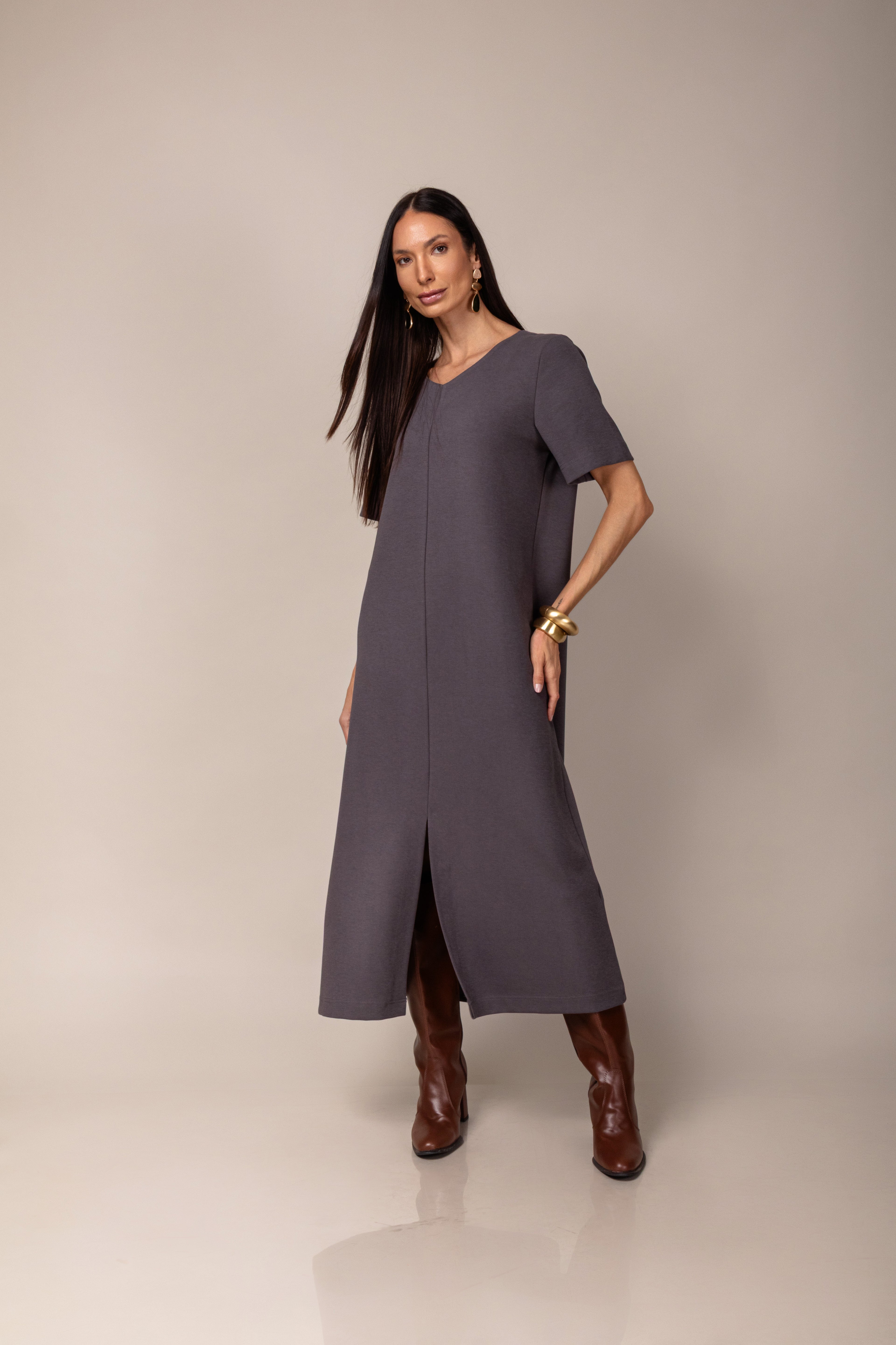 Max vestido em malha