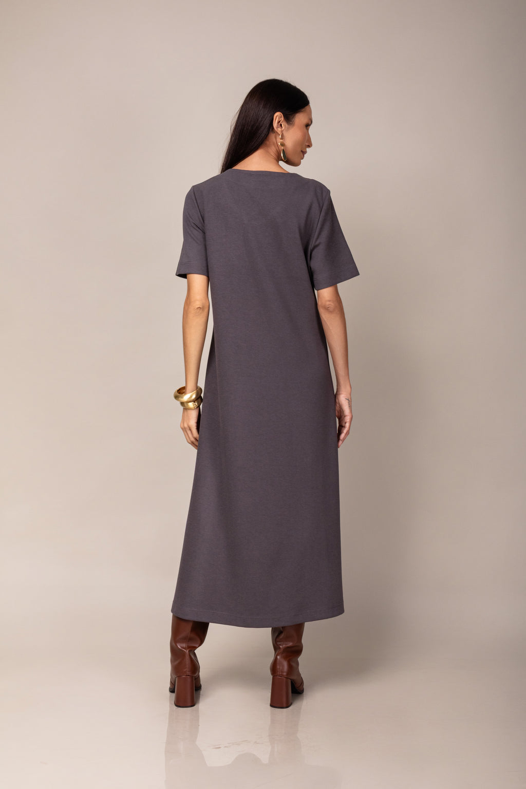 Max vestido em malha