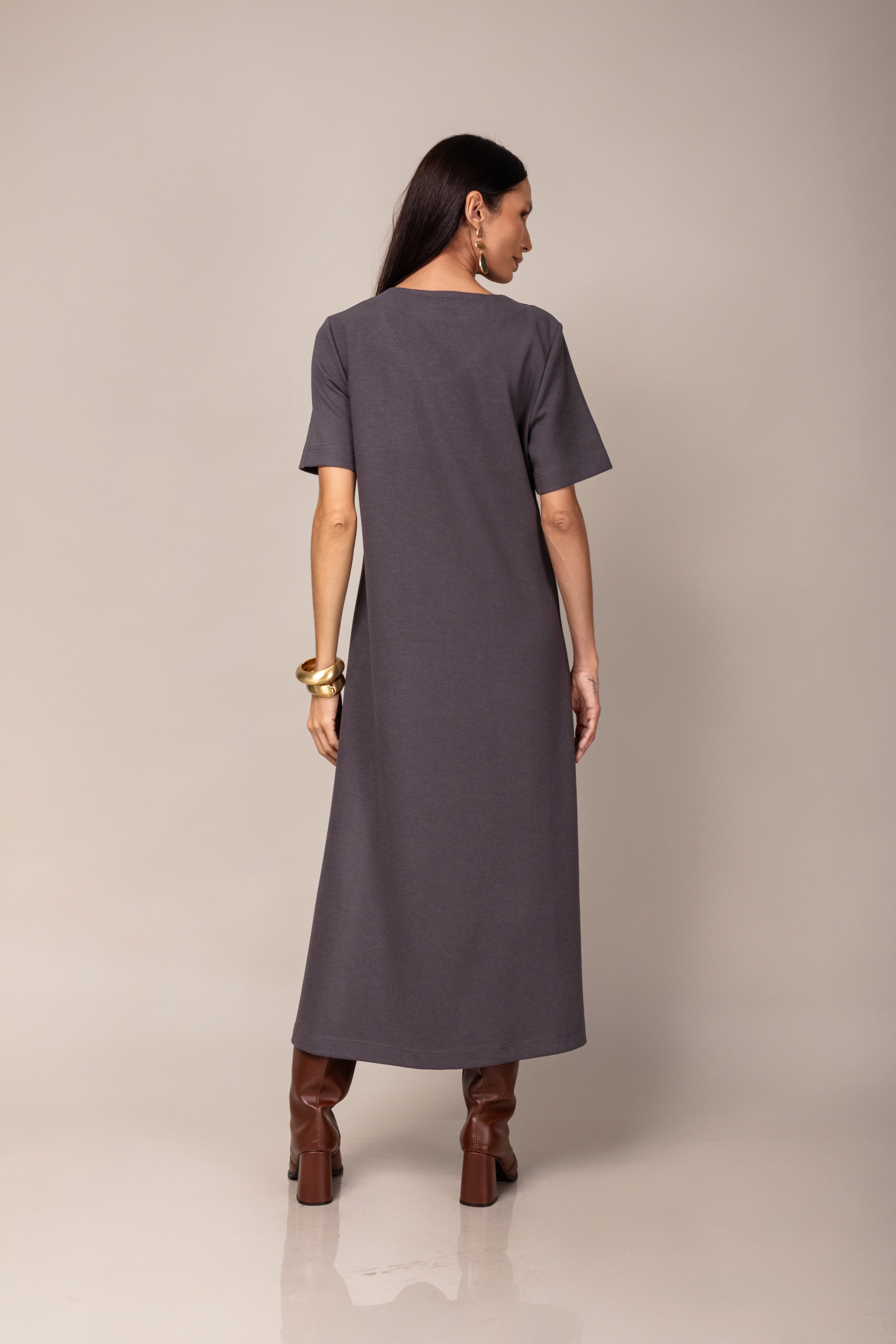 Max vestido em malha