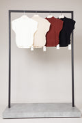 Blusa cashmere com pregas laterais