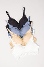 Top rendado com bojo