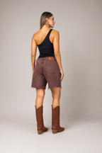 Bermuda jeans desfiada