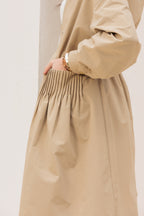 Trench coat alongado