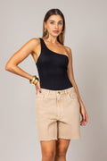 Bermuda jeans desfiada