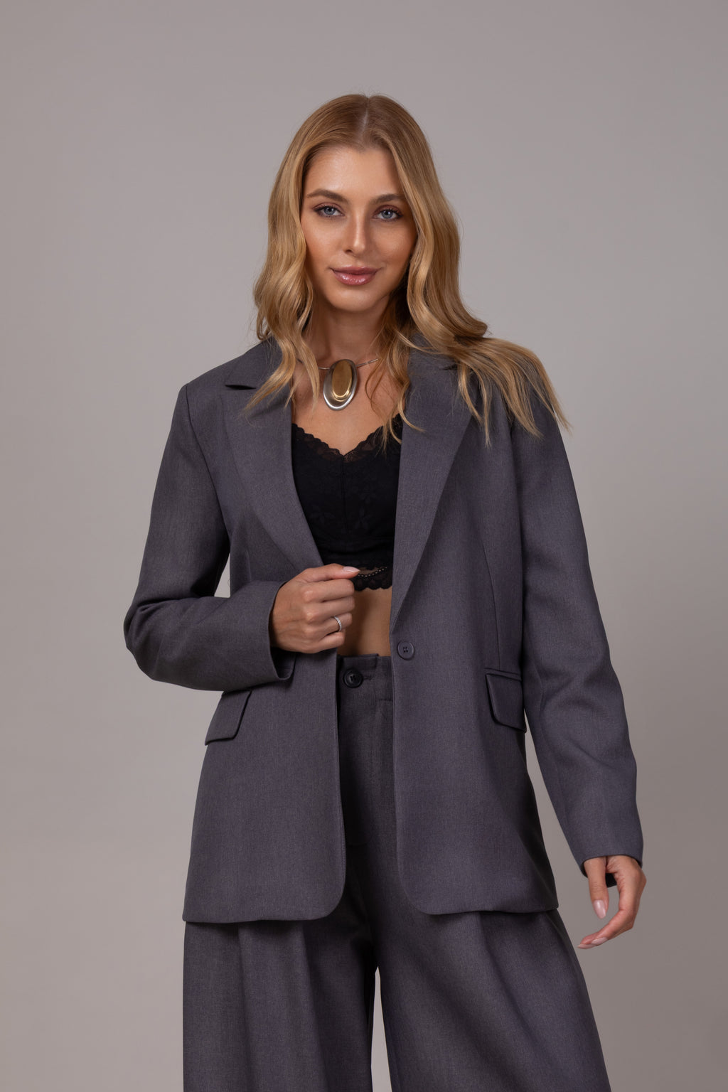 Blazer alfaiataria elegance