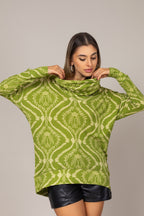 Blusa gola boba jaspe