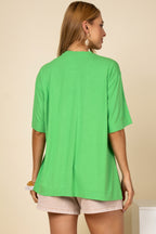 Blusa com recorte