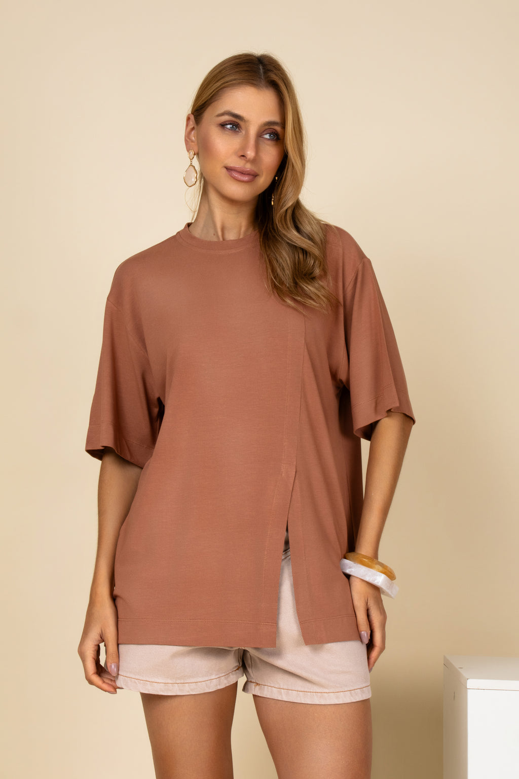 Blusa com recorte