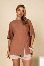 Blusa com recorte