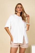 Blusa com recorte