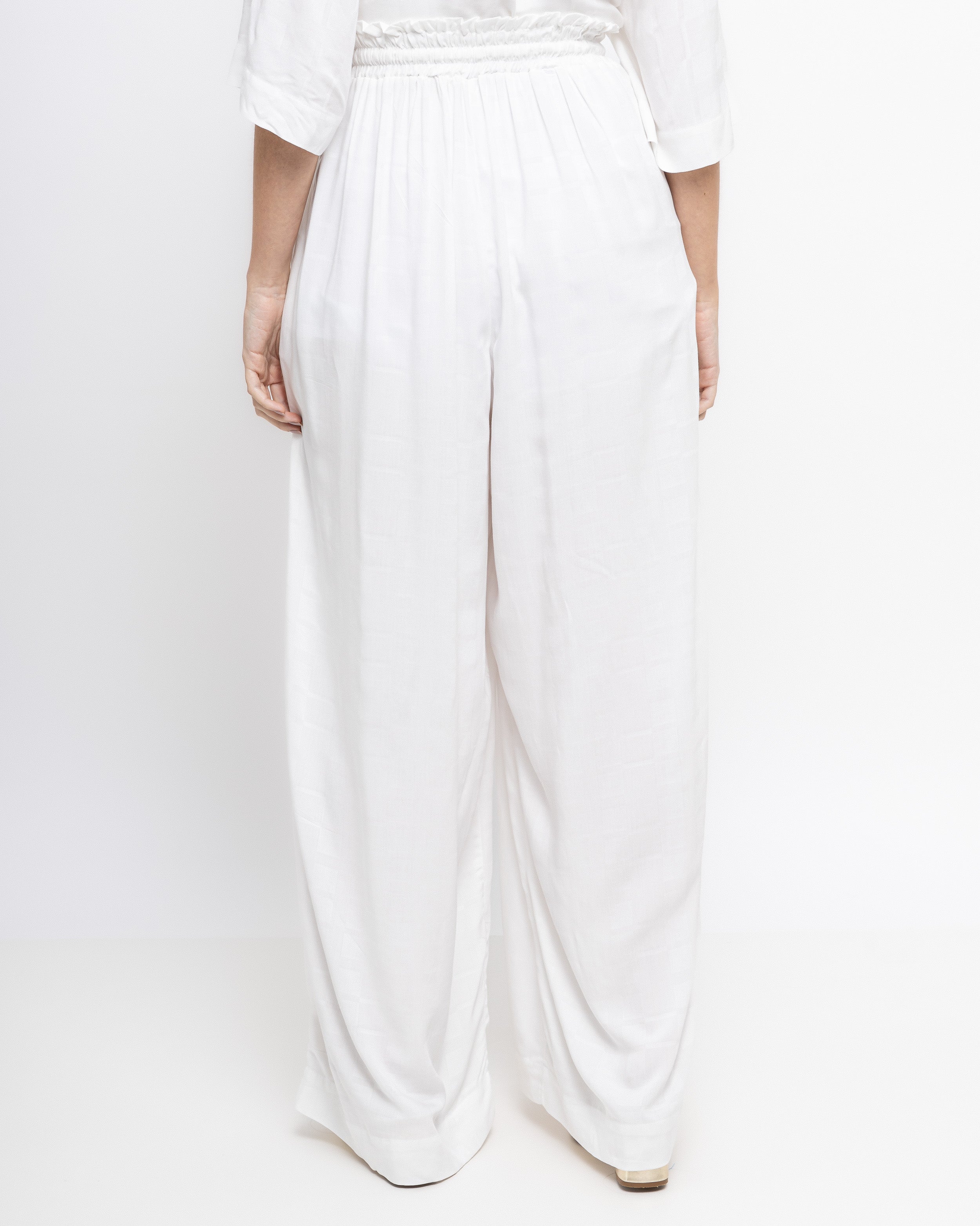 Pantalona em viscose maquinetada