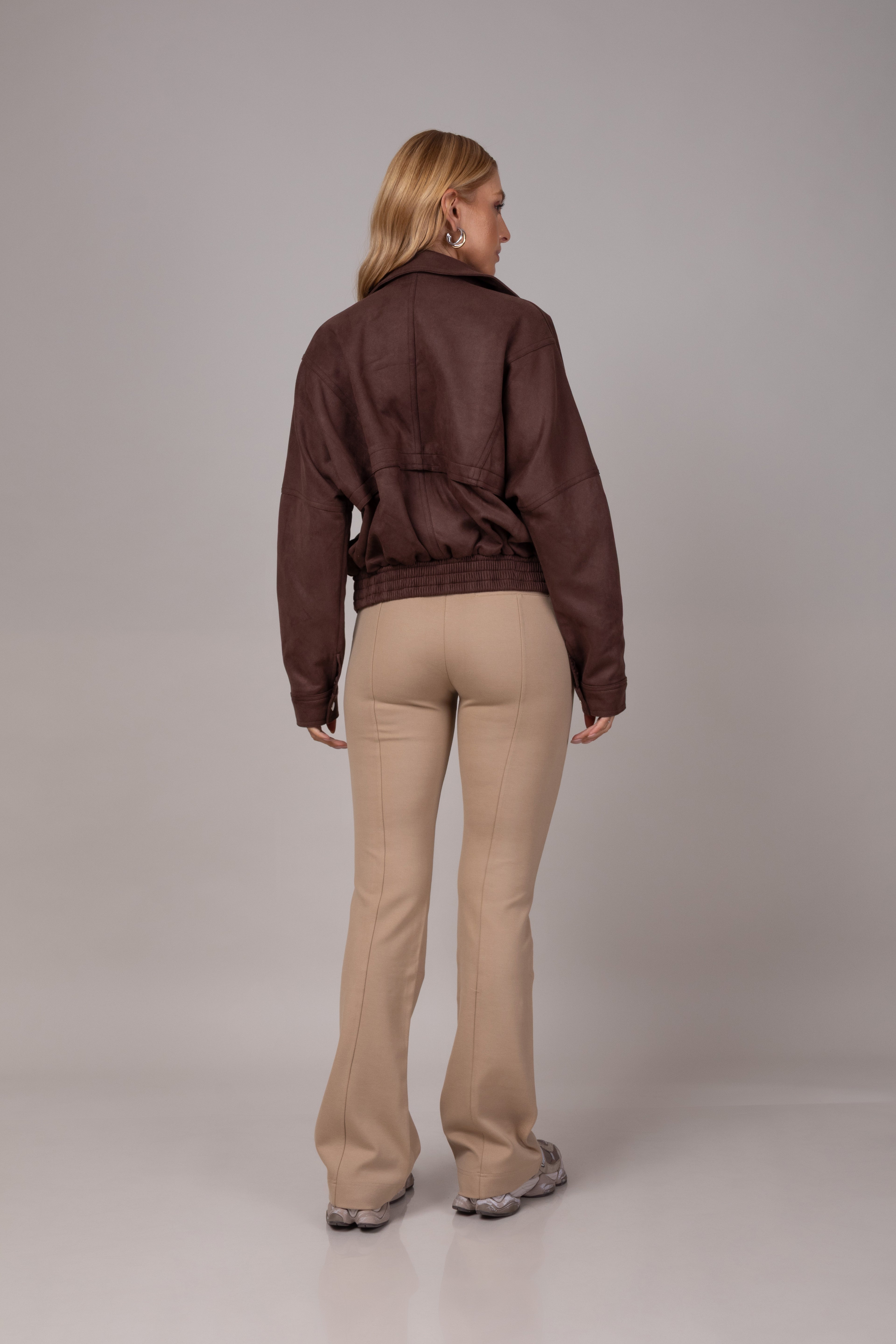 Calça montaria flare