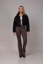 Calça montaria flare