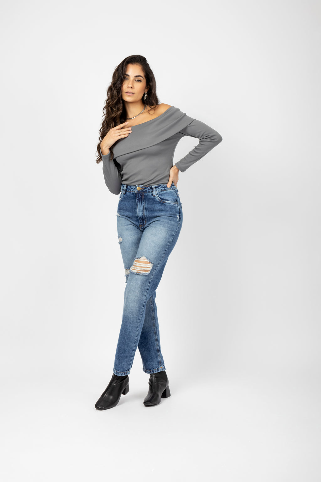 Blusa ombro a ombro