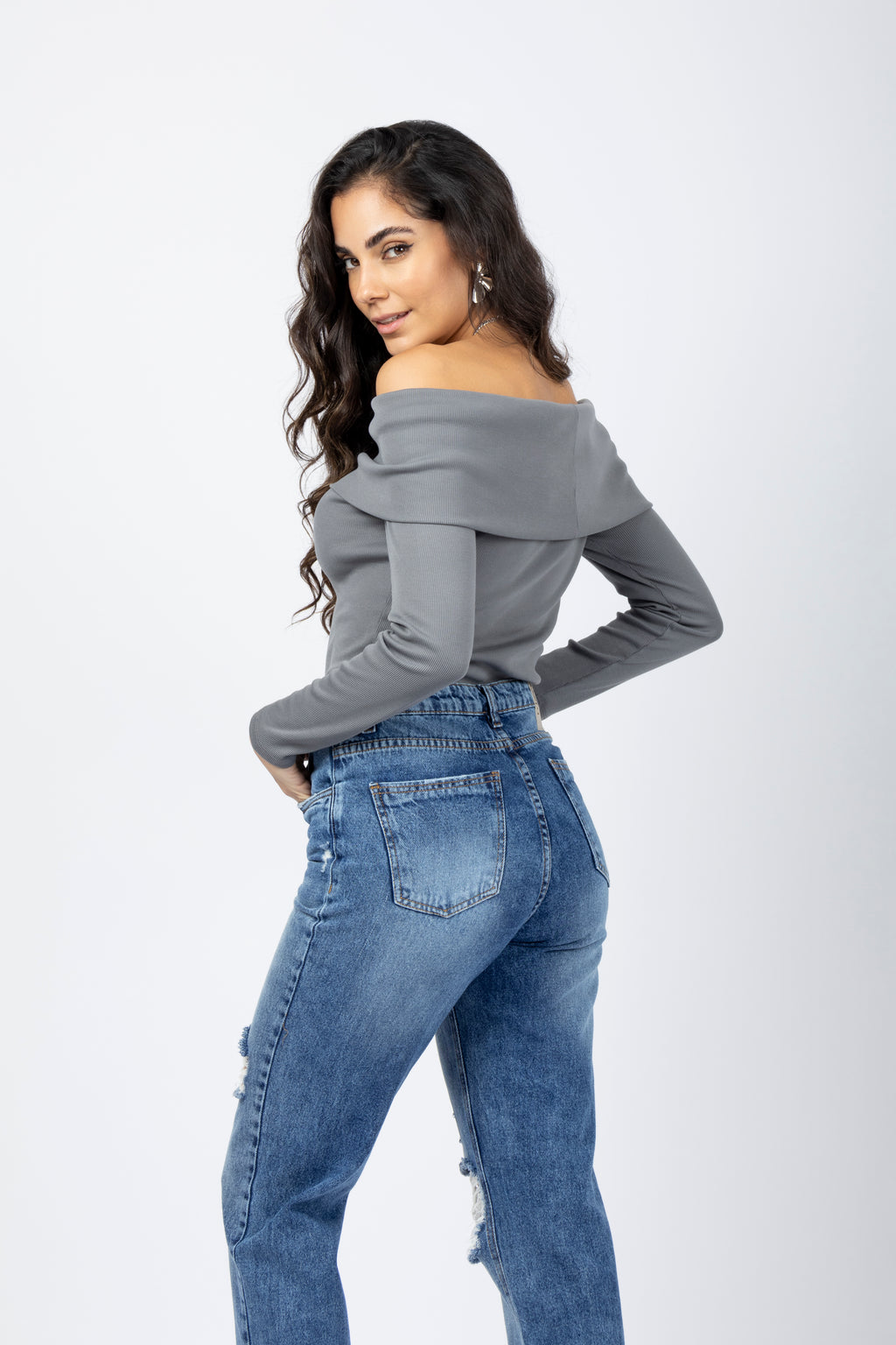 Blusa ombro a ombro