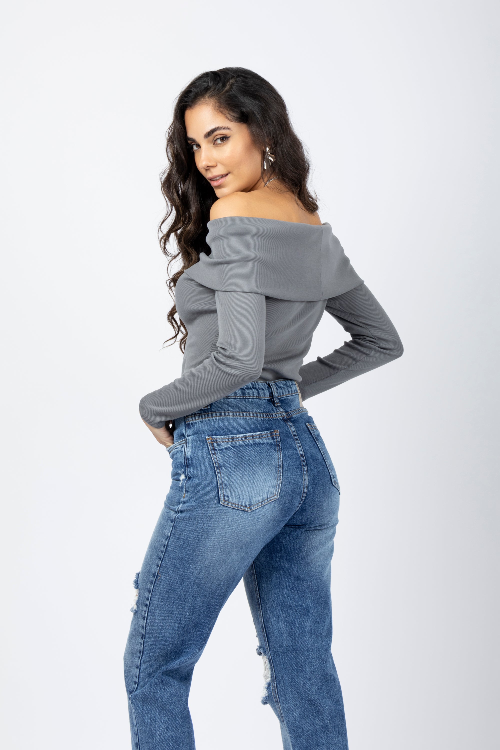 Blusa ombro a ombro