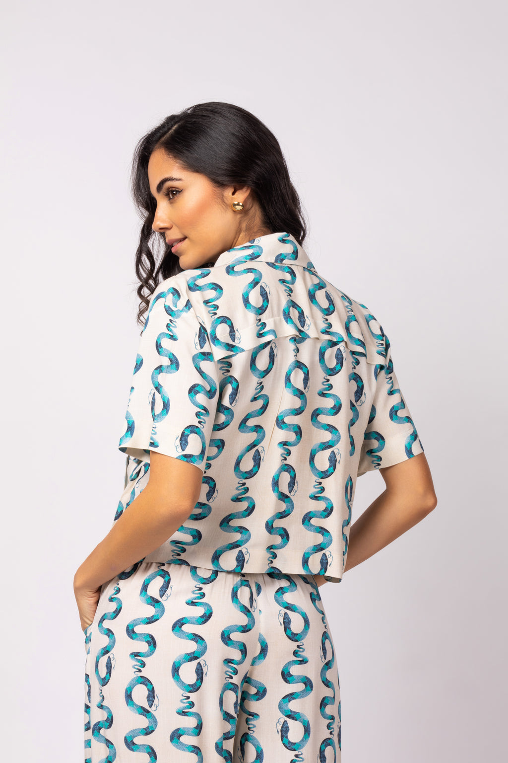 Máxi cropped snakes