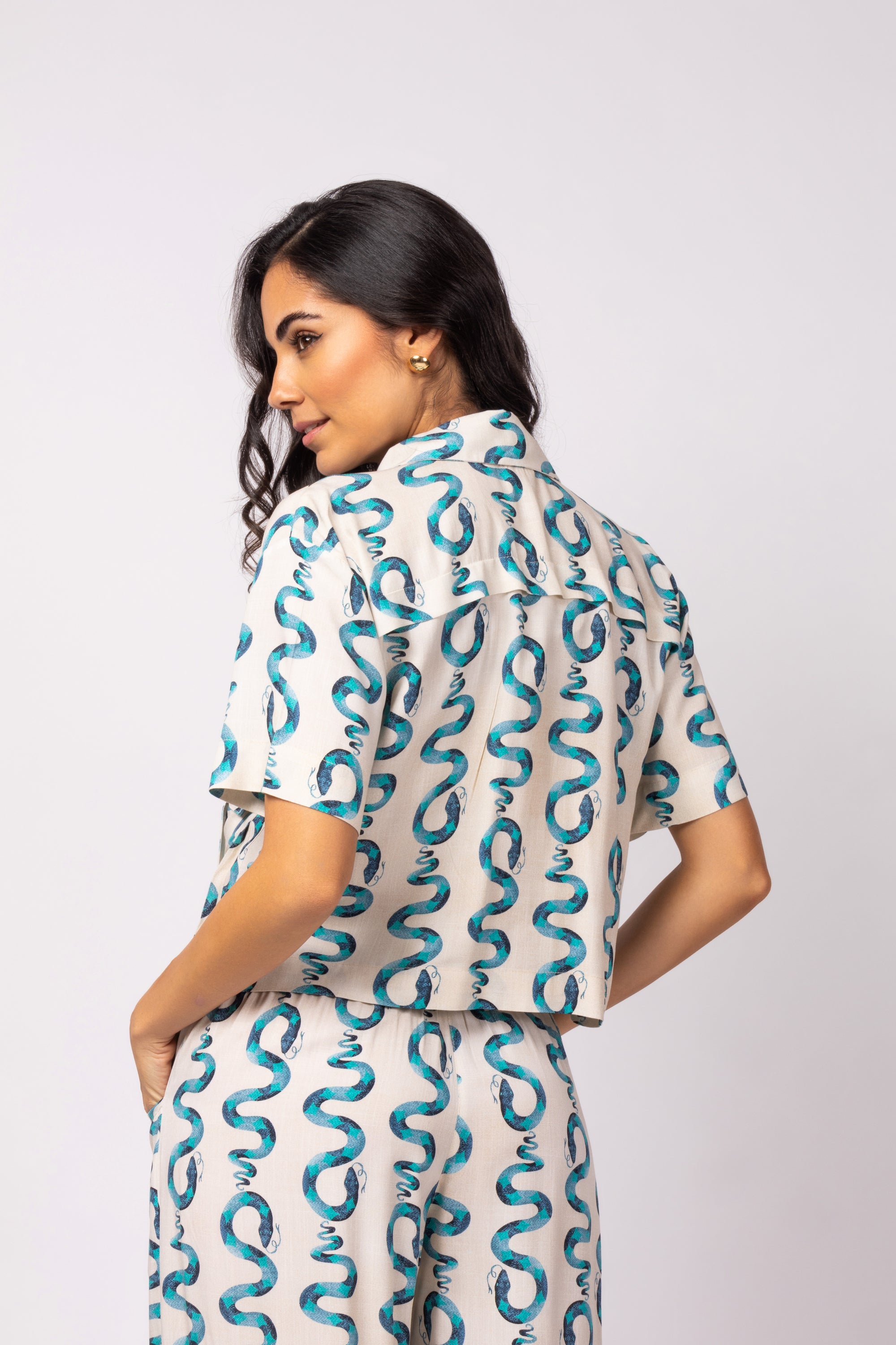 Máxi cropped snakes