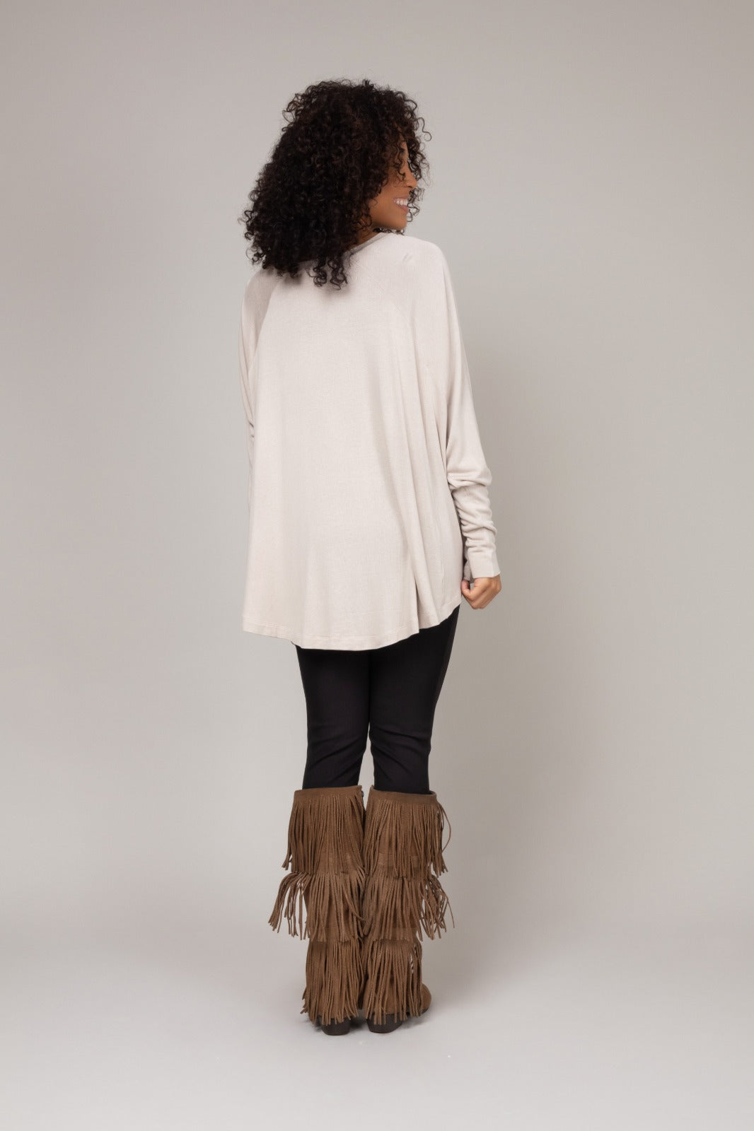 Blusa manga longa
