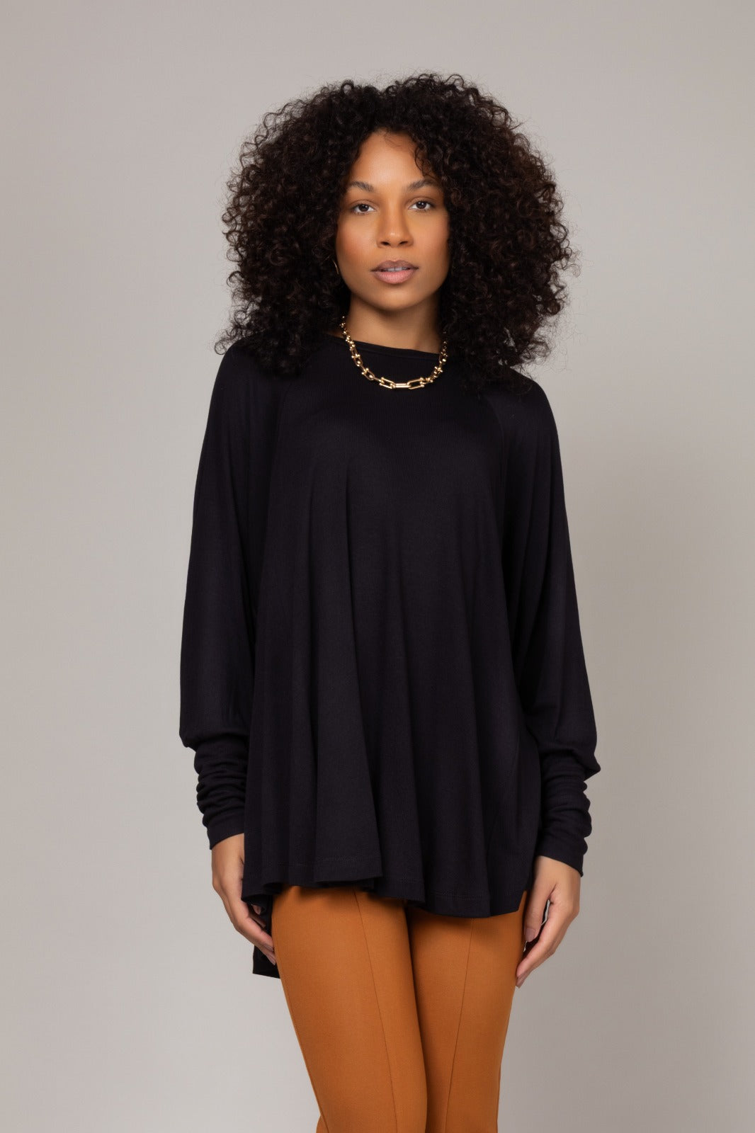 Blusa manga longa