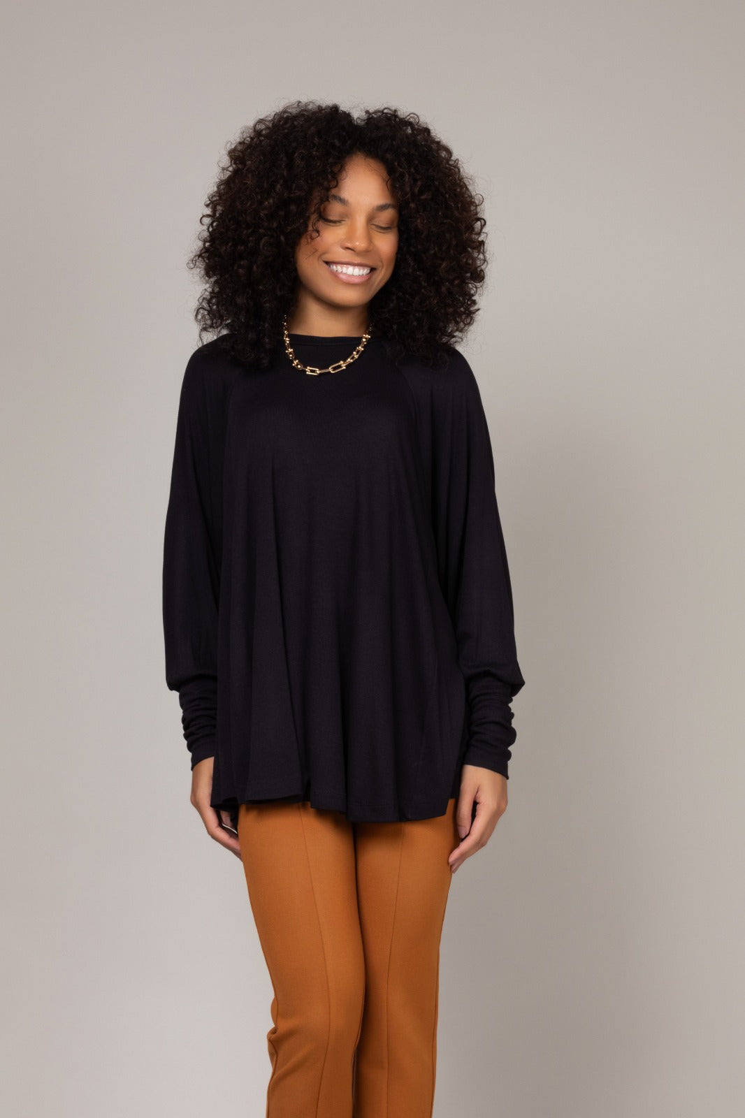 Blusa manga longa