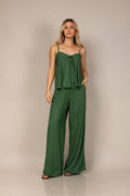 Conjunto pantalona com blusa soltinha
