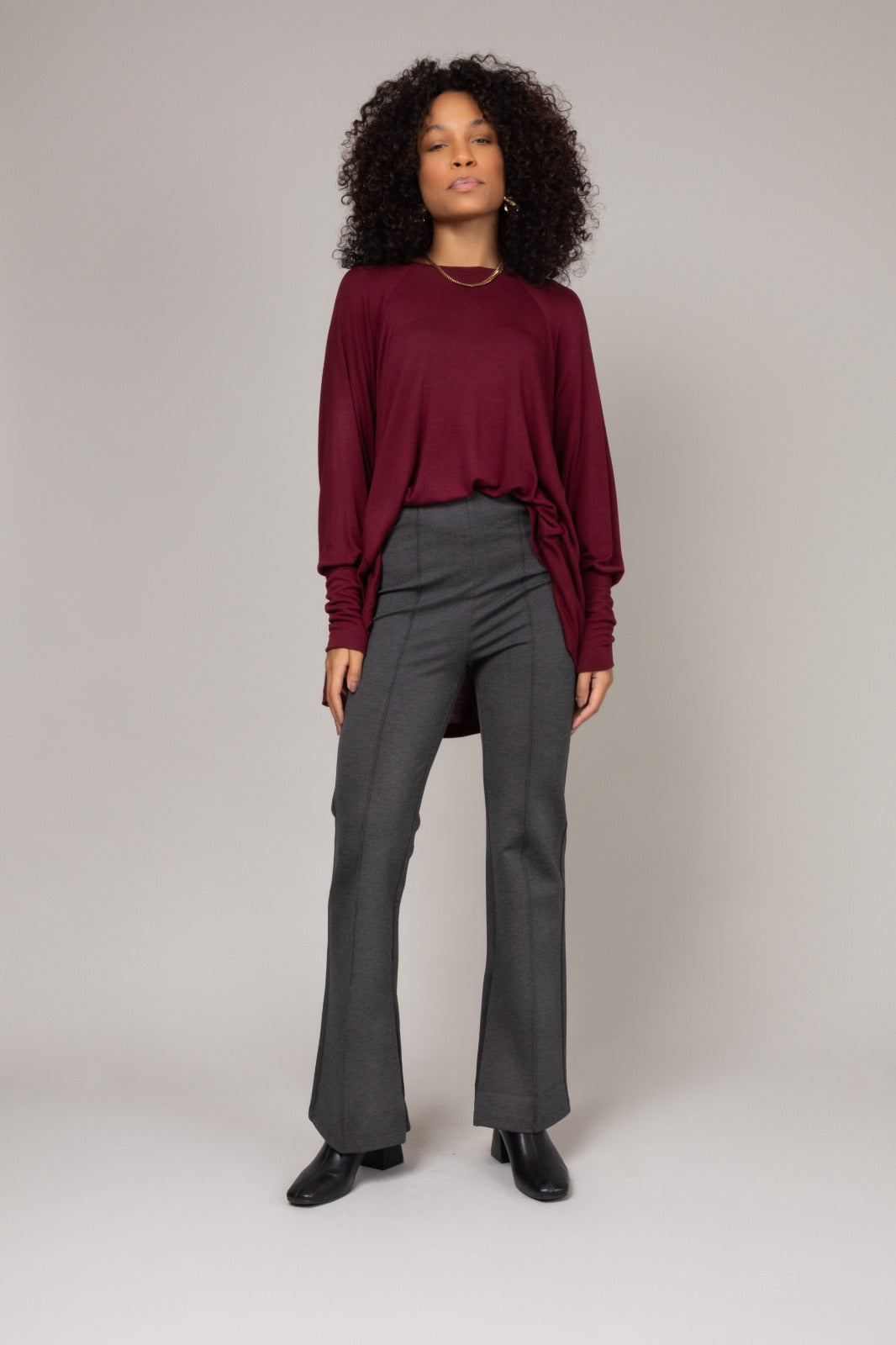 Blusa manga longa