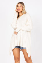 Blusa manga longa astromélia