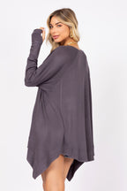 Blusa manga longa astromélia