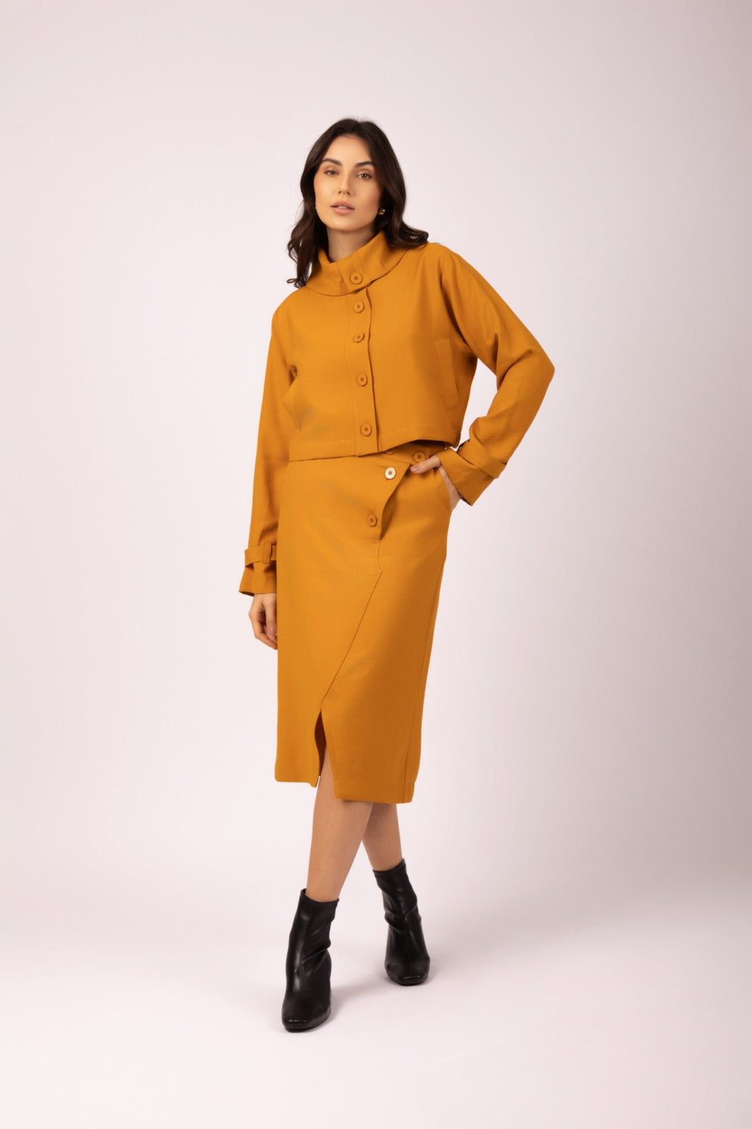 Conjunto fluido em viscose