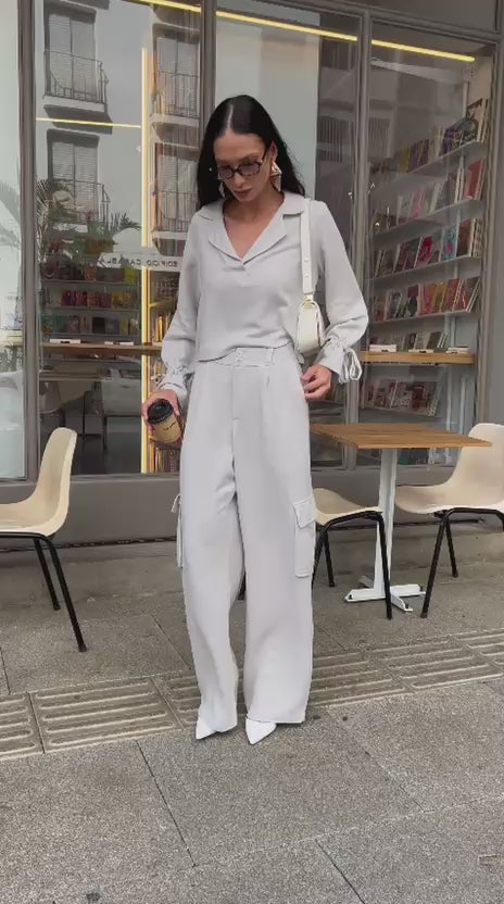 Conjunto alfaiataria descontraído
