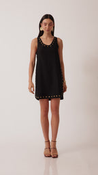 Vestido tachas