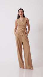 Conjunto transpassado com argola