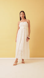 Vestido laise de alça