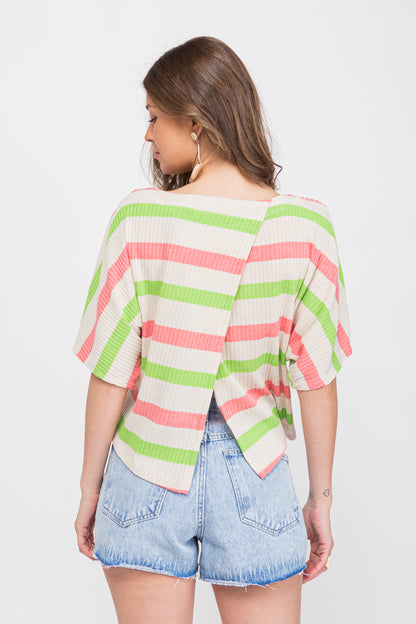 Blusa quadrada Rosa